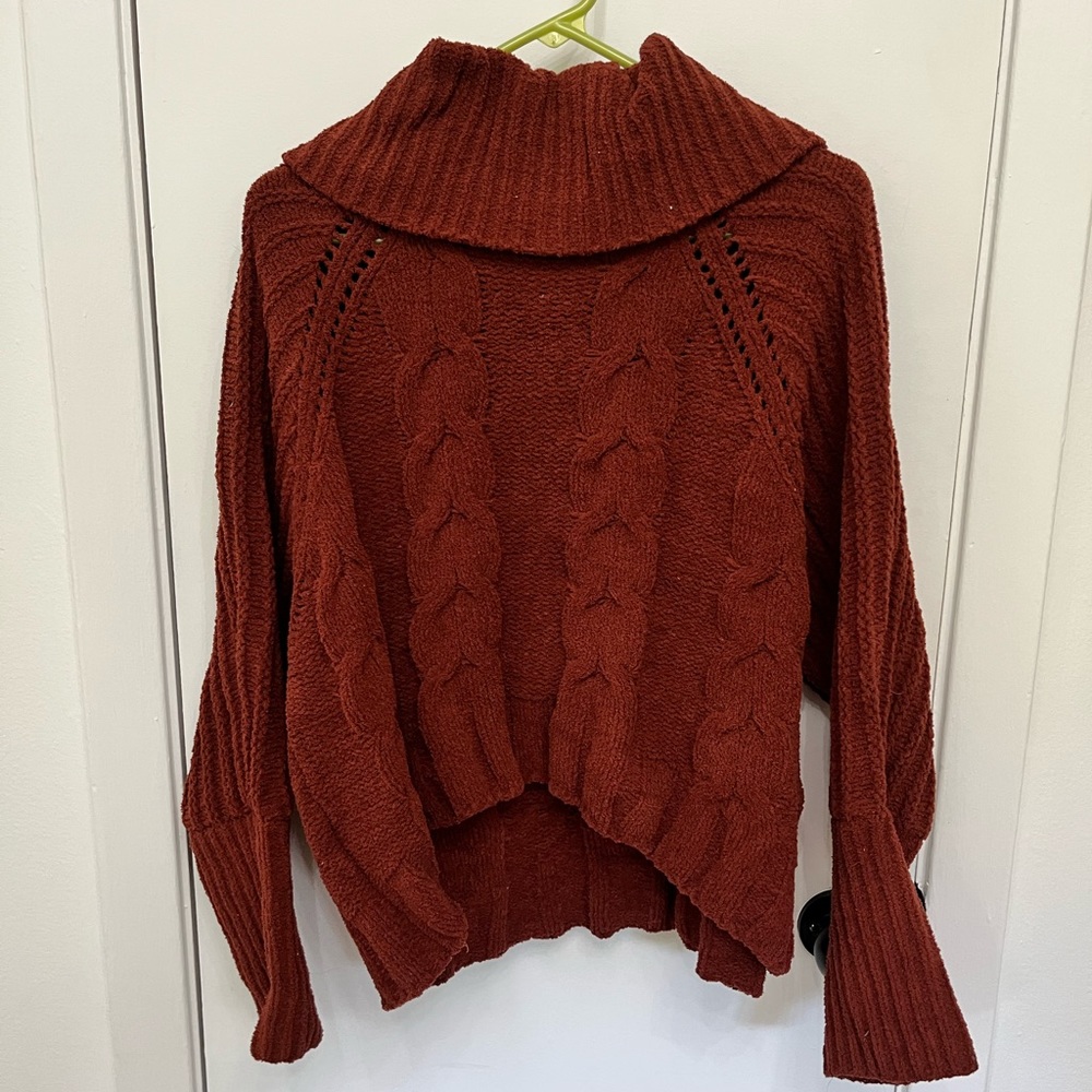 Orange sweater